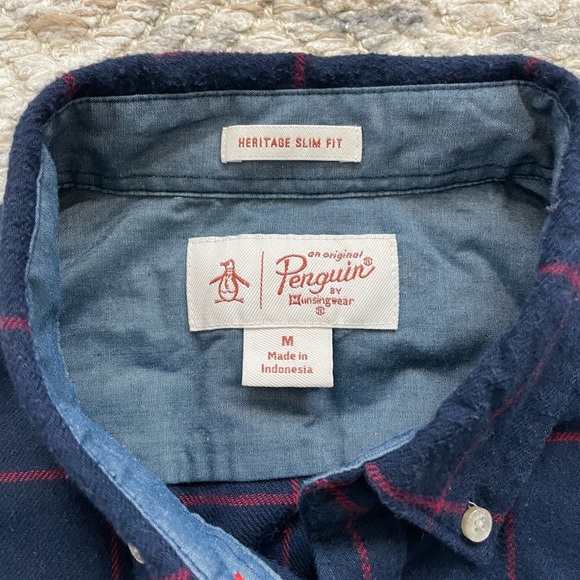 Penguin flannel shirt - Picture 3 of 3